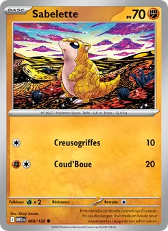 Sabelette 068/132 — Mega Evolution