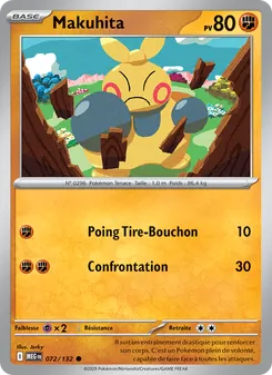 Makuhita 072/132 — Mega Evolution