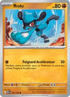 Riolu 076/132 — Mega Evolution