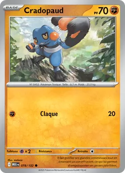 Cradopaud 078/132 — Mega Evolution