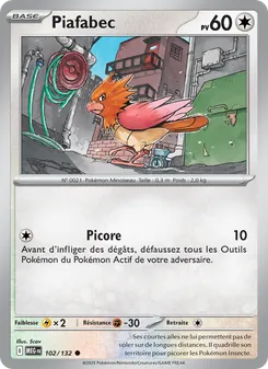 Piafabec 102/132 — Mega Evolution