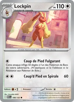 Lockpin 108/132 — Mega Evolution