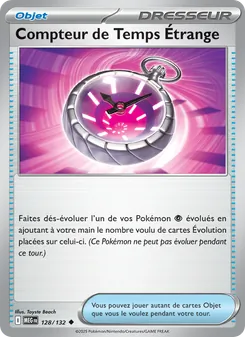 Compteur de Temps Étrange 128/132 — Mega Evolution