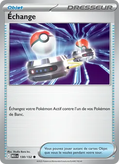Échange 130/132 — Mega Evolution