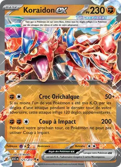 Koraidon-ex 121/217 — Ascended Heroes