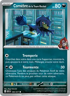 Cornèbre de la Team Rocket 126/217 — Ascended Heroes