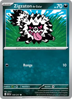 Zigzaton de Galar 130/217 — Ascended Heroes