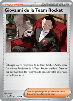 Giovanni de la Team Rocket 204/217 — Ascended Heroes