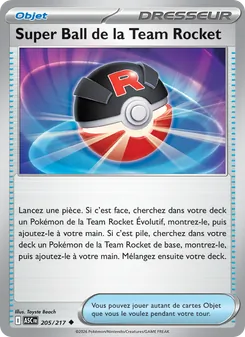 Super Ball de la Team Rocket 205/217 — Ascended Heroes