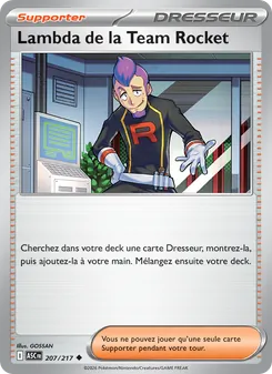 Lambda de la Team Rocket 207/217 — Ascended Heroes