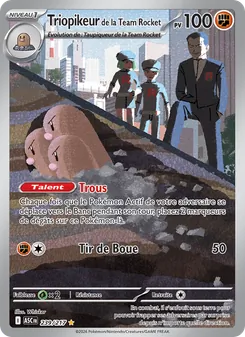 Triopikeur de la Team Rocket 239/217 — Ascended Heroes