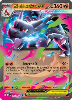 Méga-Dracaufeu X-ex 013/094 — Phantasmal Flames
