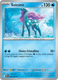 Suicune 026/094 — Phantasmal Flames