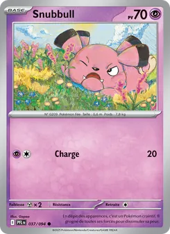 Snubbull 037/094 — Phantasmal Flames