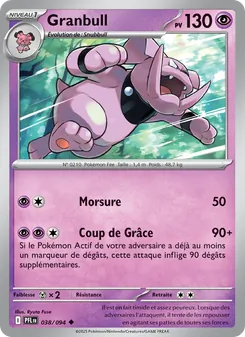 Granbull 038/094 — Phantasmal Flames