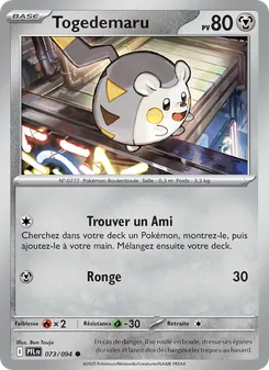 Togedemaru 073/094 — Phantasmal Flames