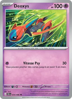 Deoxys 034/086 — Chaos Rising