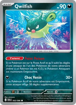 Qwilfish 052/086 — Chaos Rising