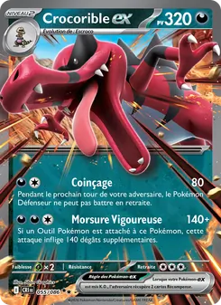 Crocorible-ex 055/086 — Chaos Rising