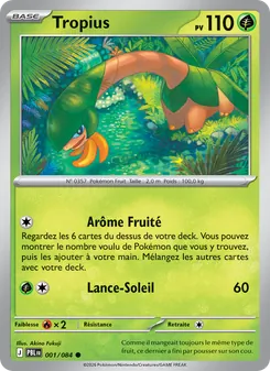 Tropius 001/084 — Pitch Black