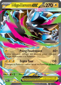 Méga-Zeraora-ex 027/084 — Pitch Black