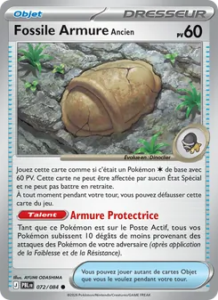 Fossile Armure Ancien 072/084 — Pitch Black