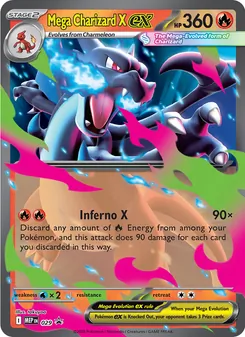 Méga-Dracaufeu X-ex 029 — MEP Black Star Promos
