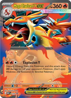 Méga-Dracaufeu Y-ex 030 — MEP Black Star Promos