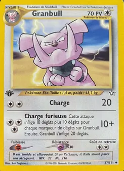 Granbull 37/111 — Neo Genesis