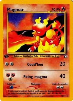 Magmar 40/111 — Neo Genesis