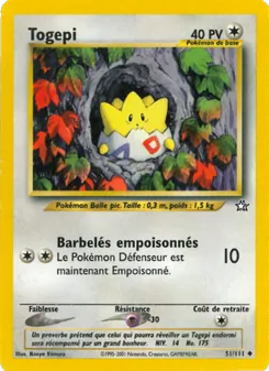 Togepi 51/111 — Neo Genesis