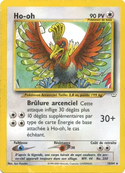 Ho-oh 18/64 — Neo Revelation