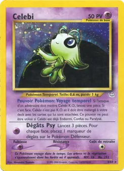 Celebi 3/64 — Neo Revelation