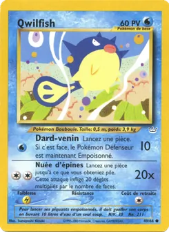 Qwilfish 49/64 — Neo Revelation