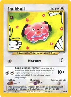 Snubbull 55/64 — Neo Revelation