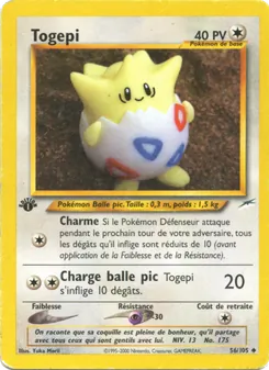 Togepi 56/105 — Neo Destiny