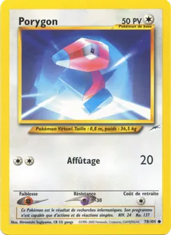 Porygon 78/105 — Neo Destiny