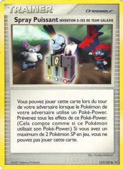 Spray Puissant Invention G-103 de Team Galaxie 117/127 — Platinum