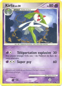 Kirlia 51/127 — Platinum