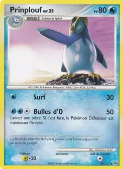 Prinplouf 59/127 — Platinum