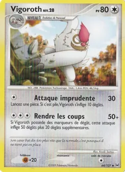Vigoroth 64/127 — Platinum