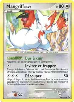 Mangriff 66/127 — Platinum
