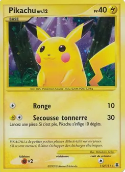 Pikachu Niv. 12 112/111 — Rising Rivals
