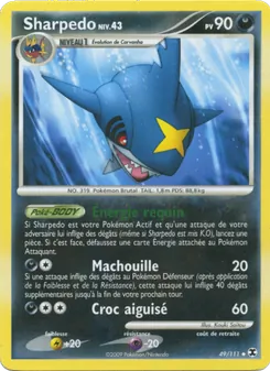 Sharpedo Niv. 43 49/111 — Rising Rivals
