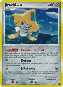 Jirachi Niv. 39 7/111 — Rising Rivals