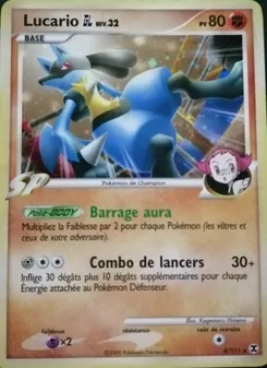 Lucario GL Niv. 32 8/111 — Rising Rivals