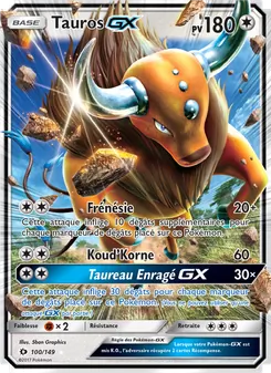 Tauros GX 100/149 — Sun & Moon