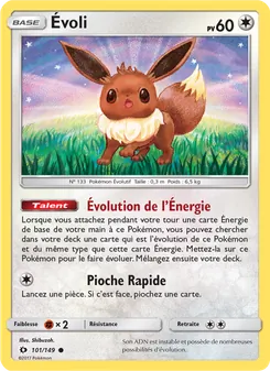 Évoli 101/149 — Sun & Moon