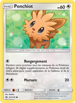 Ponchiot 103/149 — Sun & Moon