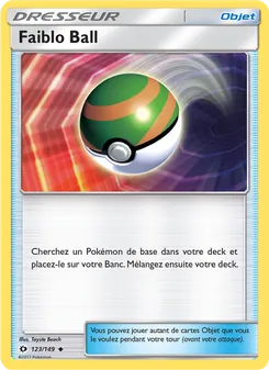 Faiblo Ball 123/149 — Sun & Moon
